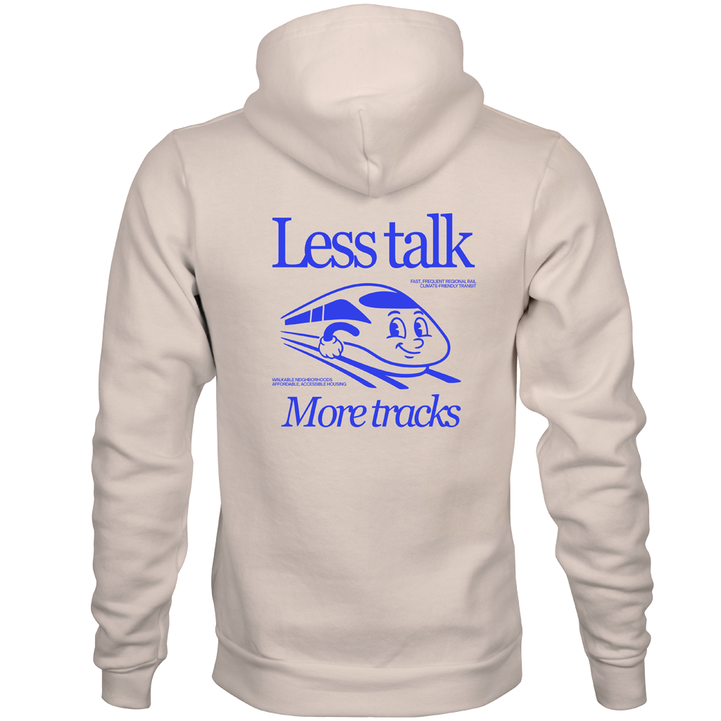 "Less Talk More Tracks" Hoodie